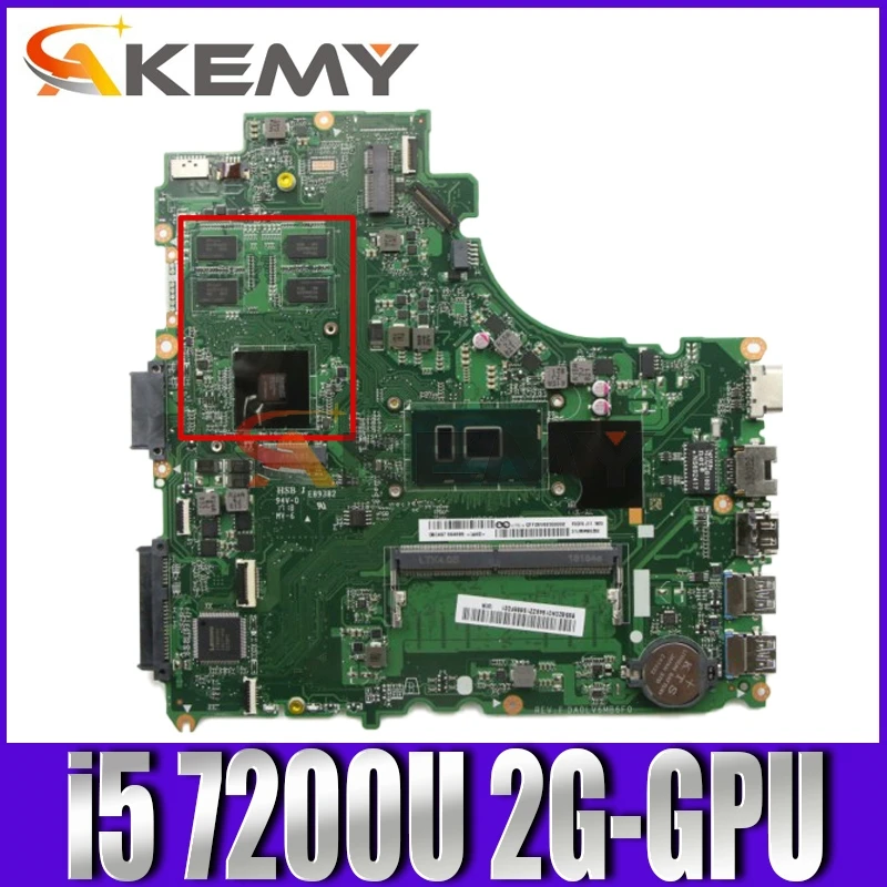 Mainboard For Lenovo V310-14ISK V310-14IKB V510-14IKB laptop motherboard DA0LV6MB6F0 with CPU i5 7200U RAM 4G GPU 2G 100% test
Mainboard For Lenovo V310-14ISK V310-14IKB V510-14IKB laptop motherboard DA0LV6MB6F0 with CPU i5 7200U RAM 4G GPU 2G 100% test