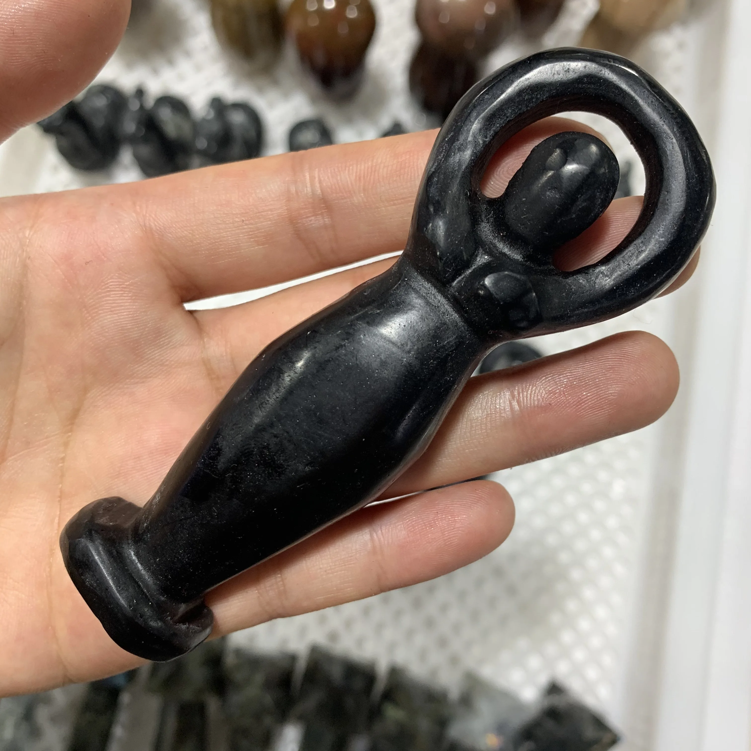 Natural Crystal Quartz Black Obsidian Accessories Ore Mineral Crafts Home Decoration Sexy Goddess Ornaments Healing Stone Energy
Natural Crystal Quartz Black Obsidian Accessories Ore Mineral Crafts Home Decoration Sexy Goddess Ornaments Healing Stone Energy