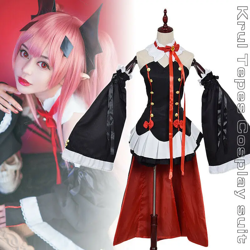 Krul Tepes Anime Owari no Seraph (Seraph of the End: Vampire Reign) Krul Tepes Cosplay Costume JK Uniforms Dress Full Set
Krul Tepes Anime Owari no Seraph (Seraph of the End: Vampire Reign) Krul Tepes Cosplay Costume JK Uniforms Dress Full Set