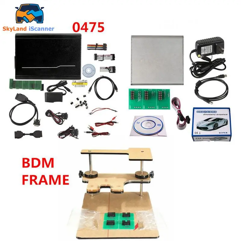 

Hot Sale FGTECH 0475 V54 ECU Programmer BDM100 V1255 with Full Adapters BDM Frame Tuning Flasher Tester OBD2 Car Diagnostic Tool