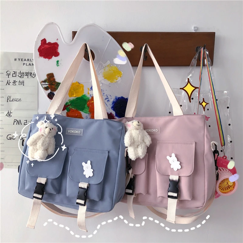 Canvas Schoolbag for Women 2021 Shoulder Handbag Girls Female Shopper Wallets Casual Large Capacity Multi-pocket Crossbody Bags
Canvas Schoolbag for Women 2021 Shoulder Handbag Girls Female Shopper Wallets Casual Large Capacity Multi-pocket Crossbody Bags