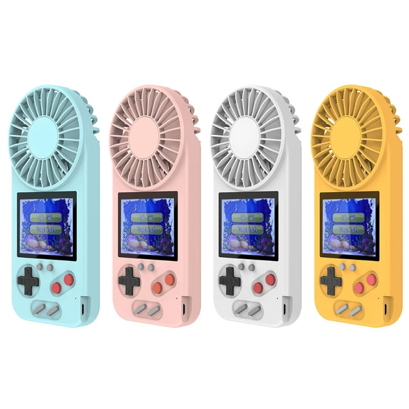 Портативная игровая консоль с USB-вентилятором, мини-игровая ретро-консоль с 500 классическими играми FC, перезаряжаемая батарея 800 мАч
Портативная игровая консоль с USB-вентилятором, мини-игровая ретро-консоль с 500 классическими играми FC, перезаряжаемая батарея 800 мАч