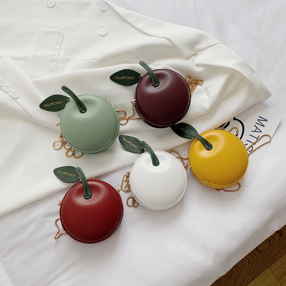 Классическая текстурная милая сумка через плечо в форме яблока, Женский шикарный мини-кошелек с креативным дизайном для отдыха, женская мод... 
Классическая текстурная милая сумка через плечо в форме яблока, Женский шикарный мини-кошелек с креативным дизайном для отдыха, женская мод...