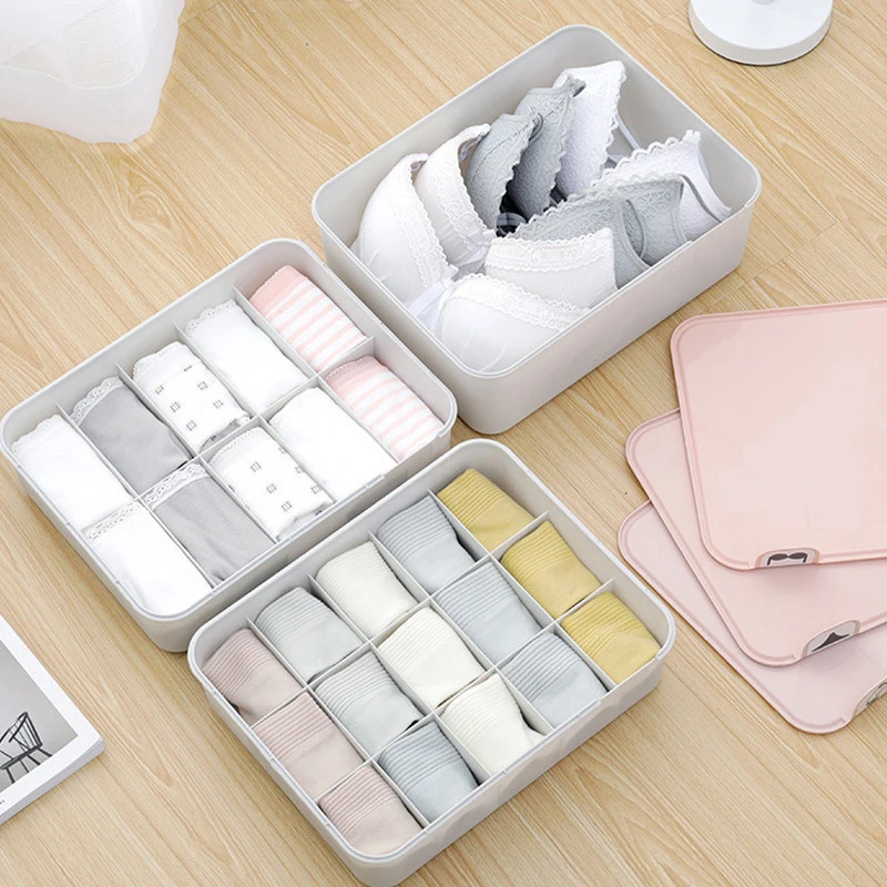 1/10/15 Grid Underwear Organizer with Lid Underwear Organizer Box Bra Sock Pant Tie Storage Clothes Divider Table Organizer
1/10/15 Grid Underwear Organizer with Lid Underwear Organizer Box Bra Sock Pant Tie Storage Clothes Divider Table Organizer