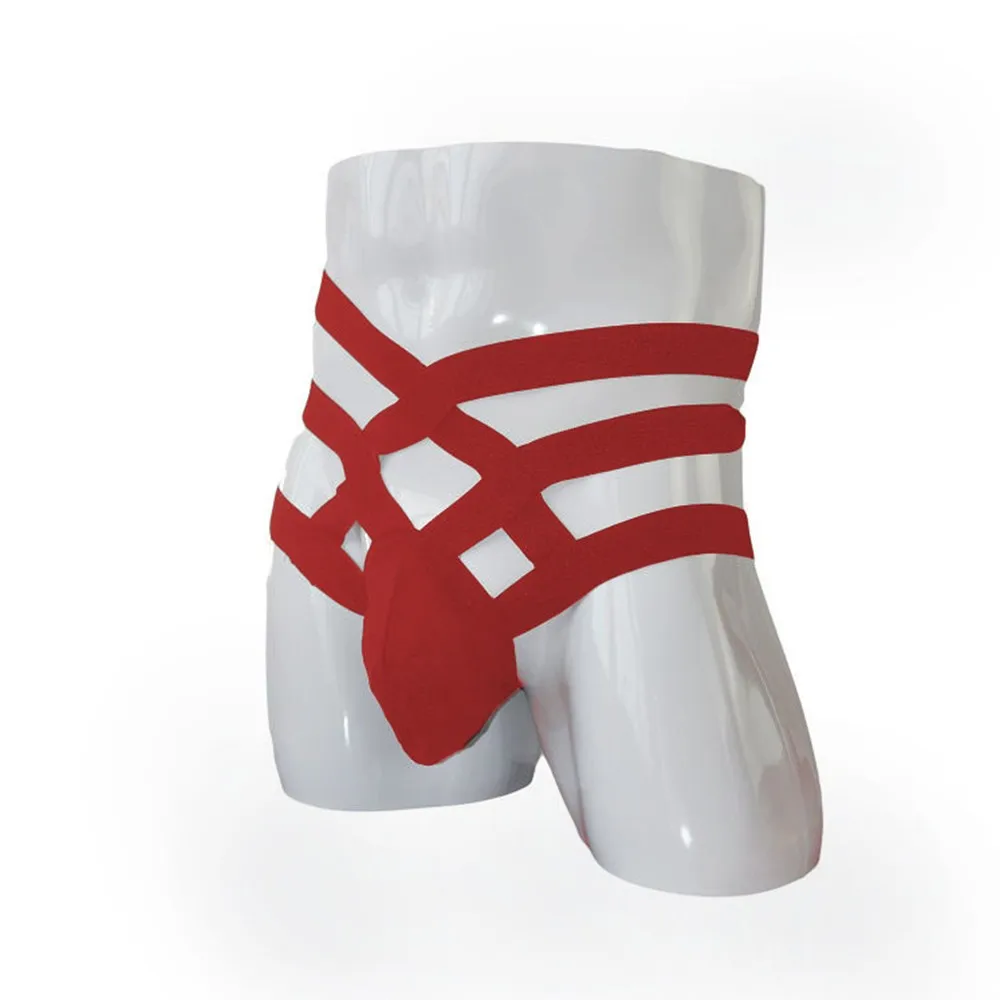 Bandage Lingerie Men Sexy Hollow Out Thongs Breathable Comfortable Elastic Jock Strap Underwear Waist Panties G String Bikini
Bandage Lingerie Men Sexy Hollow Out Thongs Breathable Comfortable Elastic Jock Strap Underwear Waist Panties G String Bikini