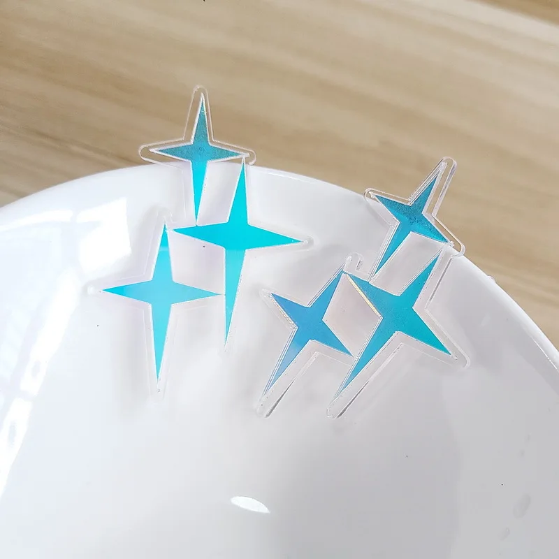 Donarsei 2021 New Fashion Laser Flower Earrings For Women Elegant Acrylic Shining Butterfly Moon Star Female Stud Earrings Gift
Donarsei 2021 New Fashion Laser Flower Earrings For Women Elegant Acrylic Shining Butterfly Moon Star Female Stud Earrings Gift
