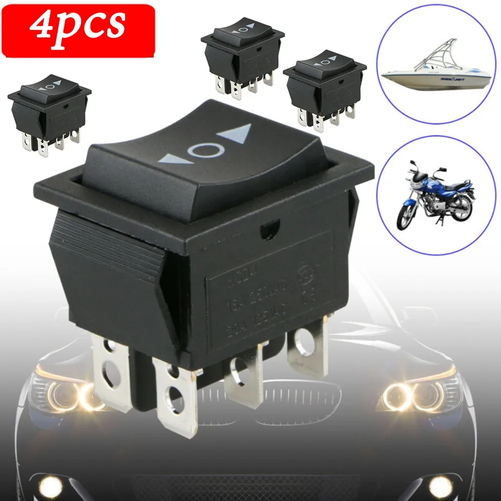 4pcs 6Pin DPDT On-Off Car Momentary Power Rocker Switch Control Button 12V Double Pole Double Throw Momentary Switch For Car
4pcs 6Pin DPDT On-Off Car Momentary Power Rocker Switch Control Button 12V Double Pole Double Throw Momentary Switch For Car