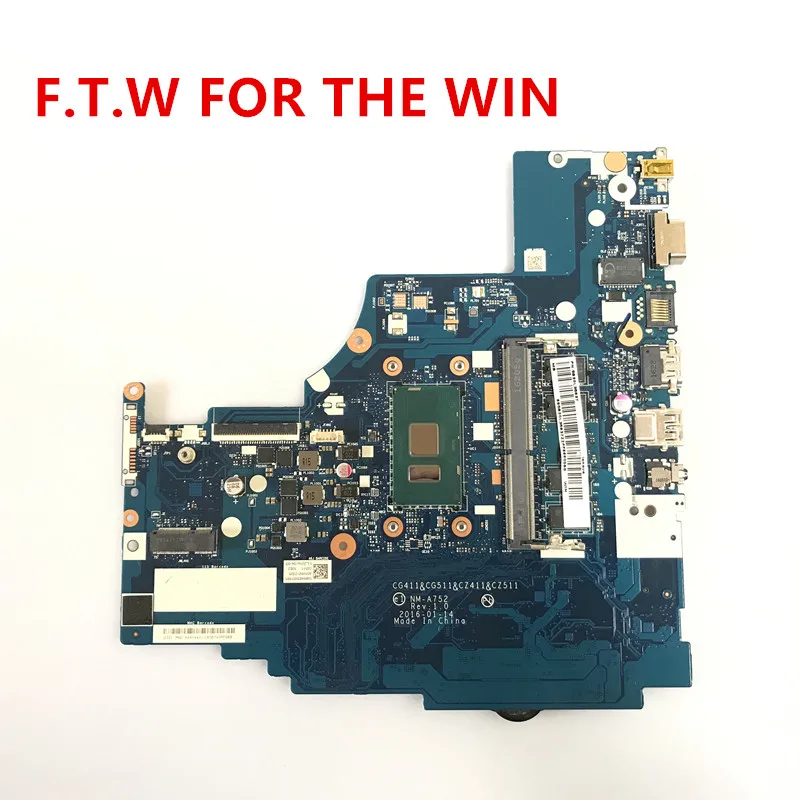 Laptop motherboard for Lenovo 310-15IKB CG413&CG513&CZ513 4G-RAM I5-7200U NM-A982 100% tested ok
Laptop motherboard for Lenovo 310-15IKB CG413&CG513&CZ513 4G-RAM I5-7200U NM-A982 100% tested ok
