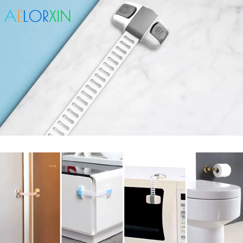 

New Baby Safety Protection Drawer/Fridge/Cabinet/Toilet Lock Protection of Children Castle Child Lock Children's Safety Security