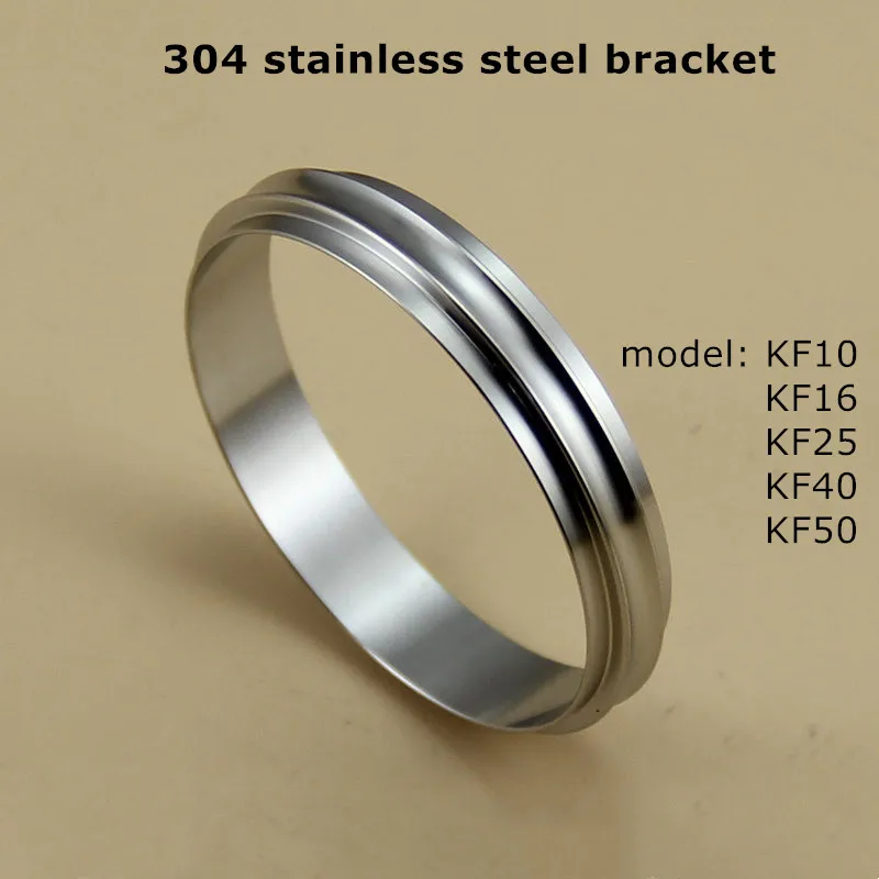 5Pcs KF10, KF16, KF25, KF40, KF50 304 Stainless Steel Center Bracket for Vacuum Flange Pipe Tri Clamp Fittings Joint Connector
5Pcs KF10, KF16, KF25, KF40, KF50 304 Stainless Steel Center Bracket for Vacuum Flange Pipe Tri Clamp Fittings Joint Connector