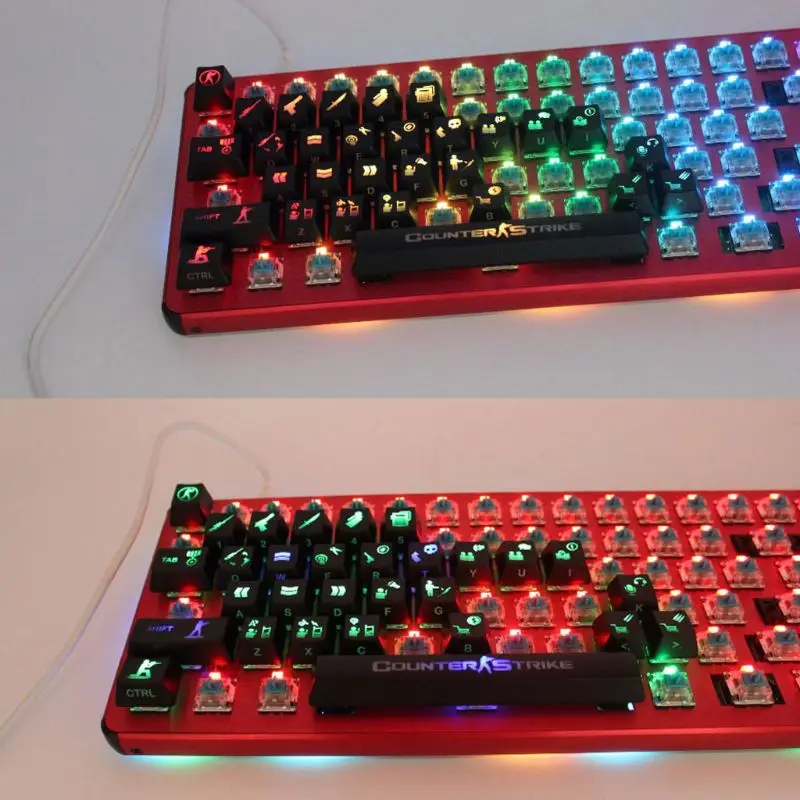 30 keys ABS Shot Backlit For OEM Cherry MX Mechanical Keyboard CS go Keycap
30 keys ABS Shot Backlit For OEM Cherry MX Mechanical Keyboard CS go Keycap