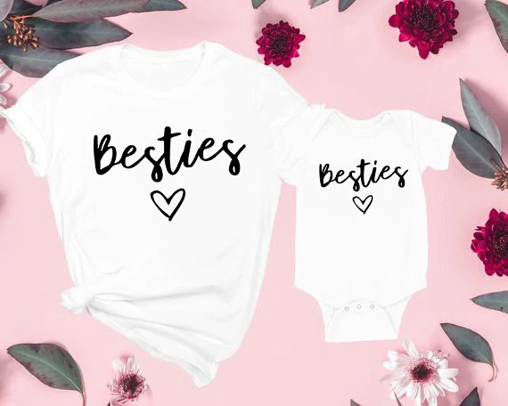 1pcs 1pcs Family Matching Clothes Besties Mommy and Me Outfits Christmas Summer Tops Mom and Daughter Son Matching Clothing
1pcs 1pcs Family Matching Clothes Besties Mommy and Me Outfits Christmas Summer Tops Mom and Daughter Son Matching Clothing