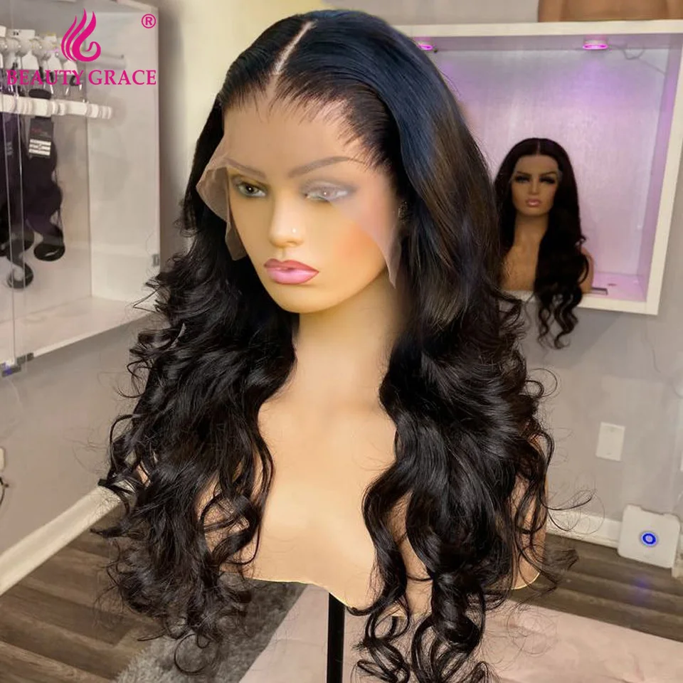 Beauty Grace 30 Inch Body Wave Wig For Black Women Brazilian Hair Wigs T Part Pre Plucked Lace Front Human Hair Wigs
Beauty Grace 30 Inch Body Wave Wig For Black Women Brazilian Hair Wigs T Part Pre Plucked Lace Front Human Hair Wigs