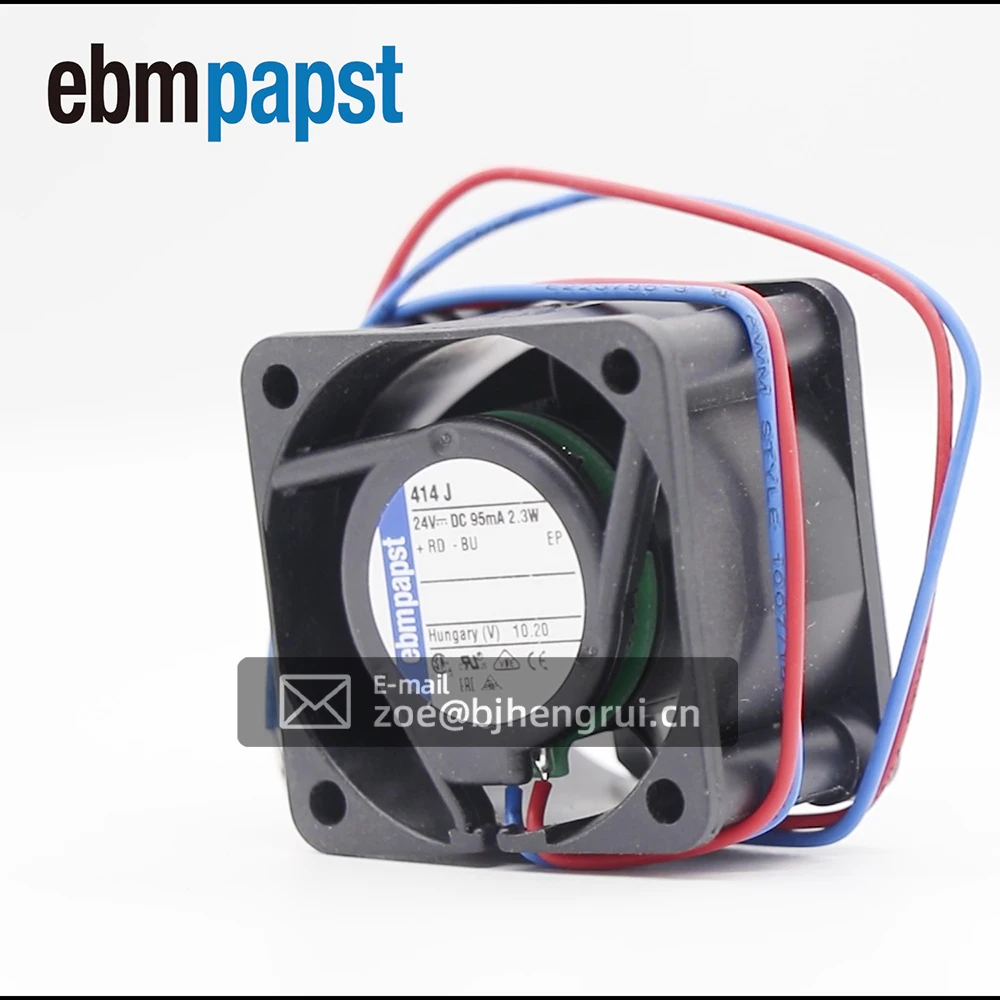 Миниатюрный осевой вентилятор EbmPapst 414J 24 В постоянного тока 10300 об/мин куб/мин