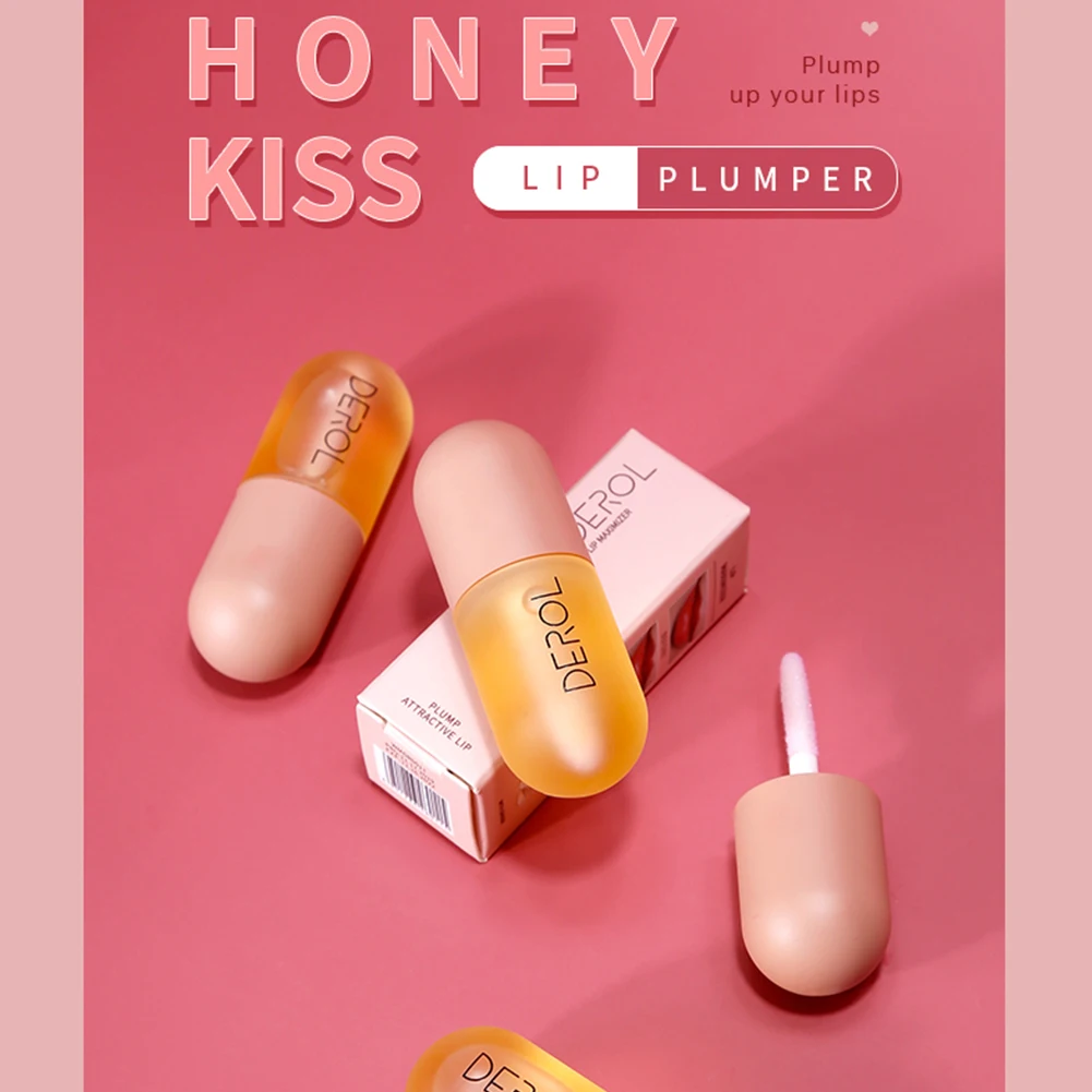 DEROL Lip Plumper Lip Gloss Ginger Lip Enhancer Moisturizing Hydrated Sexy Lips Makeup
DEROL Lip Plumper Lip Gloss Ginger Lip Enhancer Moisturizing Hydrated Sexy Lips Makeup