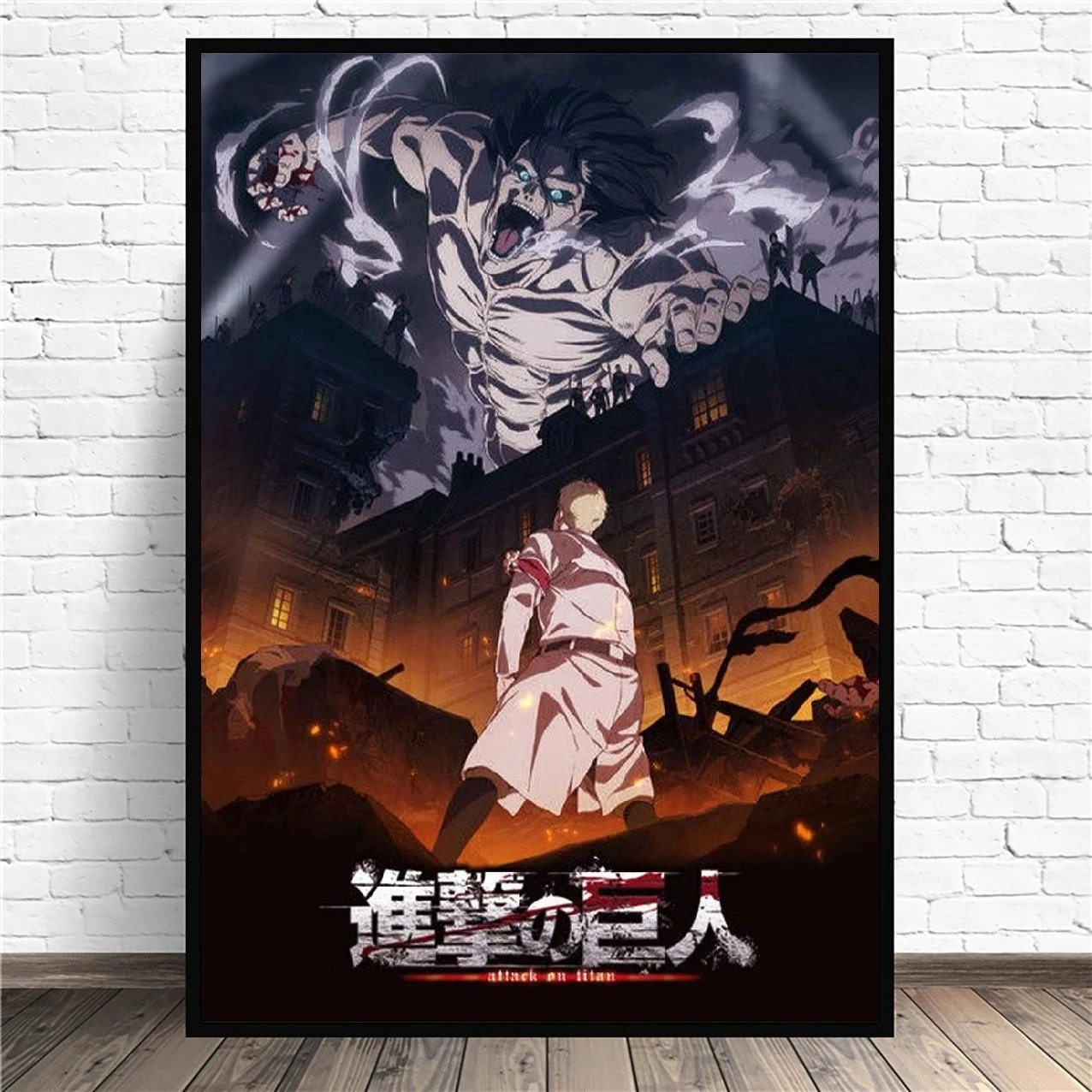Attack On Titan Anime Canvas Painting Pictures Hd Prints Nordic Poster Home Decor Modular Wall Art Modern Style Voor Woonkamer
Attack On Titan Anime Canvas Painting Pictures Hd Prints Nordic Poster Home Decor Modular Wall Art Modern Style Voor Woonkamer