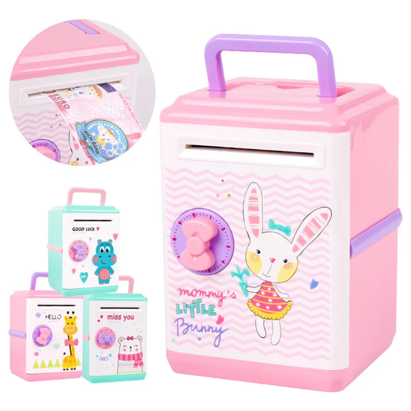 Smart Portable Money Box Electronic Piggy Bank Fingerprint ATM Password Coin Money Saving Box Bank Safe Box For Kids Children
Smart Portable Money Box Electronic Piggy Bank Fingerprint ATM Password Coin Money Saving Box Bank Safe Box For Kids Children