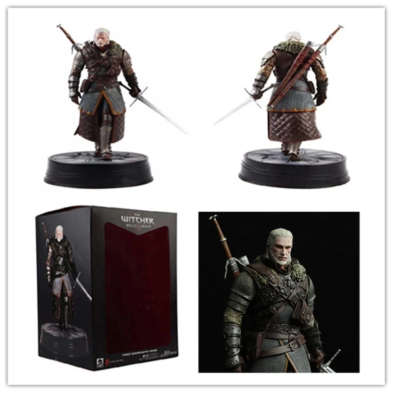 Witcher-ed 3 Wild Hunt Geralt Wolf Action Figure PVC Collectable Model Toys Gift Doll 25CM
Witcher-ed 3 Wild Hunt Geralt Wolf Action Figure PVC Collectable Model Toys Gift Doll 25CM