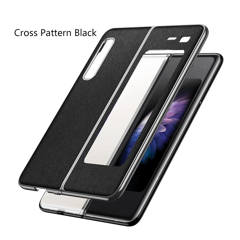 Luxury Double-Side Leather Phone Cover For Sumsang Galaxy Fold 1 Case Plating Frame All-inclusive Shockproof Protective Funda
Luxury Double-Side Leather Phone Cover For Sumsang Galaxy Fold 1 Case Plating Frame All-inclusive Shockproof Protective Funda
