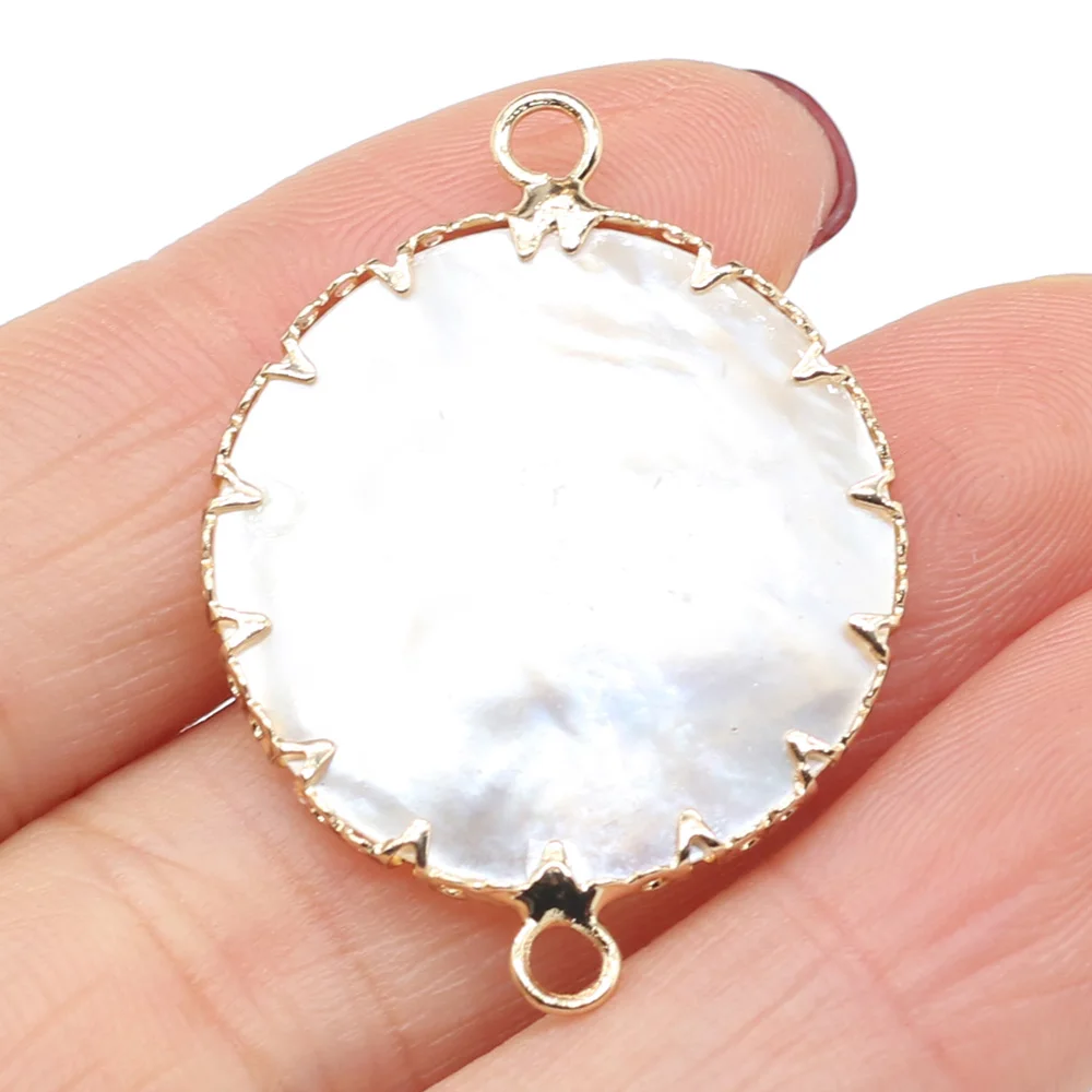 Best-selling 2021 New Product Natural Shell Connector Exquisite High-quality Connector for Making Necklace Bracelet Accessories
Best-selling 2021 New Product Natural Shell Connector Exquisite High-quality Connector for Making Necklace Bracelet Accessories