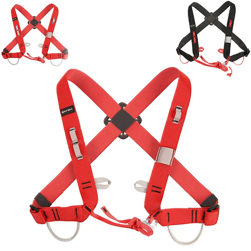 Outdoor Chest Harness Safely Waist Belt Shoulder Strap Climbing Sports Caving Rescue Multi Storage Hooks High Strength
Outdoor Chest Harness Safely Waist Belt Shoulder Strap Climbing Sports Caving Rescue Multi Storage Hooks High Strength