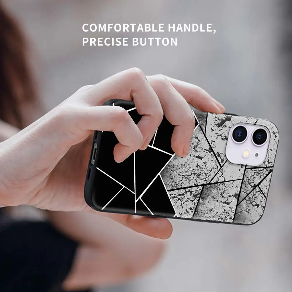 Phone Case For iPhone 7 11 12 Pro XR X 6 6S XS Max 5 5S 8 Plus SE Soft Coque Tpu Smartphone Cover Fashion Plaid Marble Sac
Phone Case For iPhone 7 11 12 Pro XR X 6 6S XS Max 5 5S 8 Plus SE Soft Coque Tpu Smartphone Cover Fashion Plaid Marble Sac