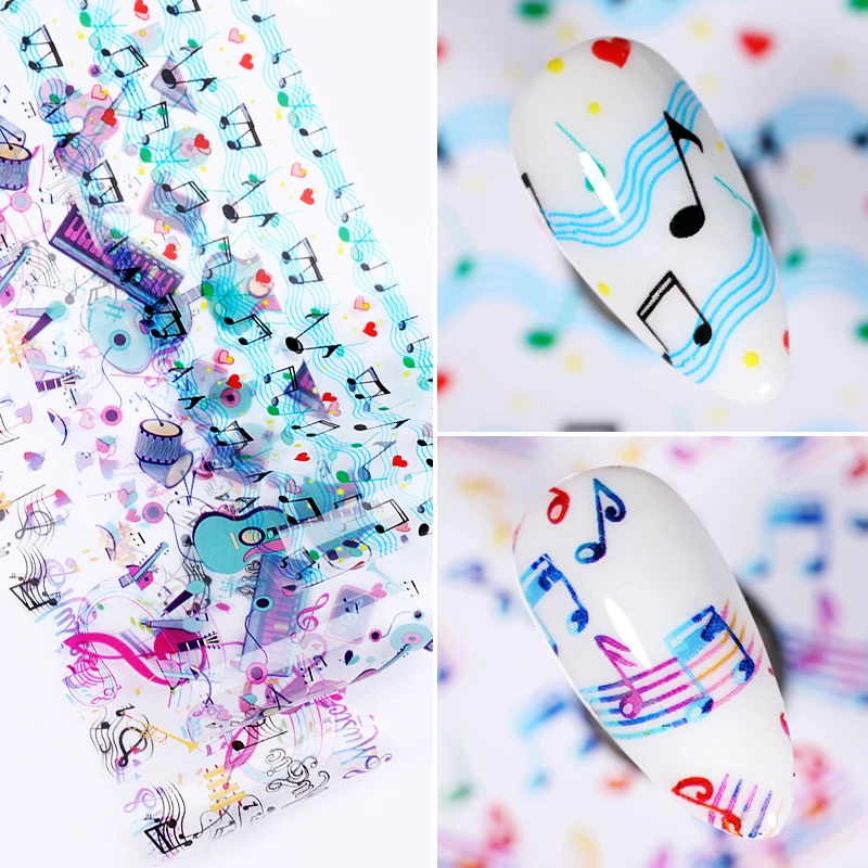 Наклейки для ногтей 10 шт., наклейки с музыкальным символом, фольга для ногтей, Рождество, Хэллоуин, декоративные Слайдеры для маникюра
Наклейки для ногтей 10 шт., наклейки с музыкальным символом, фольга для ногтей, Рождество, Хэллоуин, декоративные Слайдеры для маникюра