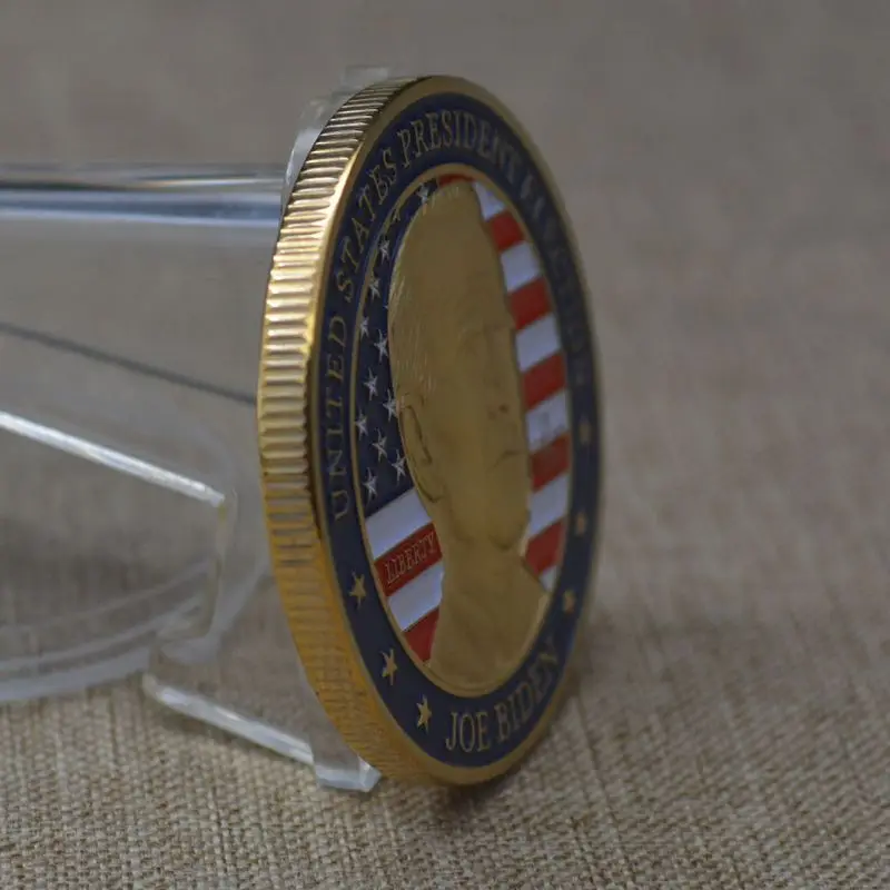 1PC National Flag Joe Biden President Commemorative Coin Souvenir Challenge Collectible Coins Collection Art Craft
1PC National Flag Joe Biden President Commemorative Coin Souvenir Challenge Collectible Coins Collection Art Craft