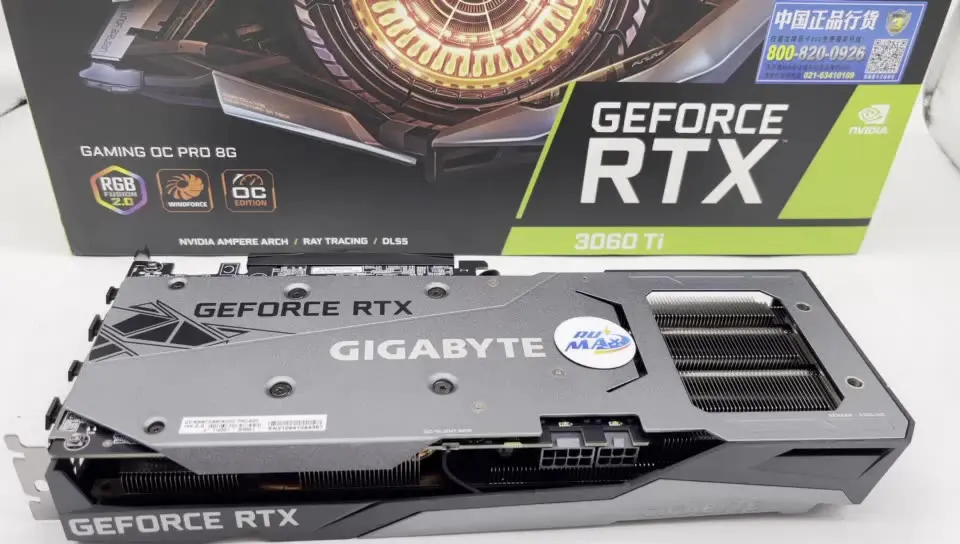 Новая видеокарта Rumax GIGABYTE RTX 3060 Ti GAMING OC 8G для настольных игр GIGABYTE 3060Ti
Новая видеокарта Rumax GIGABYTE RTX 3060 Ti GAMING OC 8G для настольных игр GIGABYTE 3060Ti
