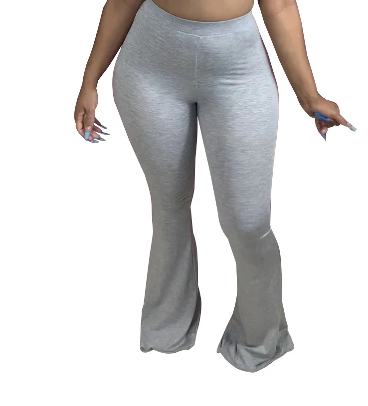 Comfortable Women Casual Solid Bell-Bottomed Pants Lady Fashion High Resilience Bodycon Flared Trousers 2020 Autumn Hot Selling
Comfortable Women Casual Solid Bell-Bottomed Pants Lady Fashion High Resilience Bodycon Flared Trousers 2020 Autumn Hot Selling