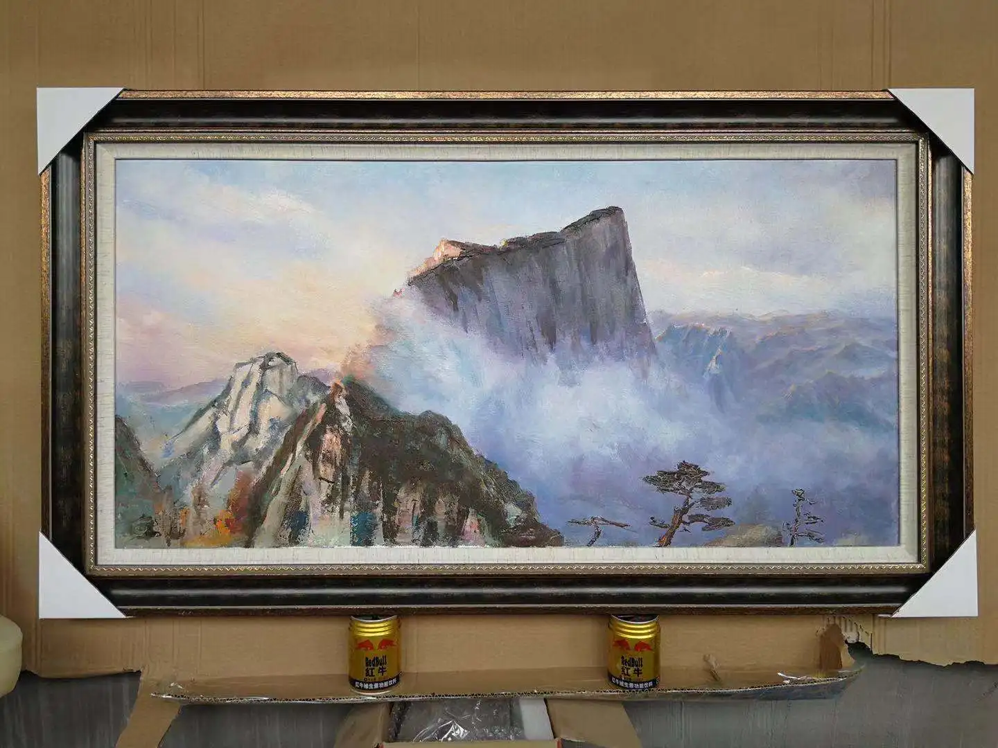 Hand-made Oil Painting from China Mainland University:Xian Academy of Fine Arts.Title:The Precipice Towering like Mountain Crest
Hand-made Oil Painting from China Mainland University:Xian Academy of Fine Arts.Title:The Precipice Towering like Mountain Crest