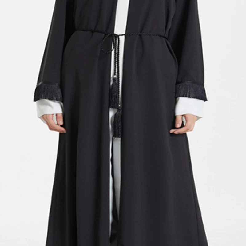 The new adult casual robe Musulmane Turkey Abaya Muslim lacy dress cardigan robe Arabic worship service
The new adult casual robe Musulmane Turkey Abaya Muslim lacy dress cardigan robe Arabic worship service
