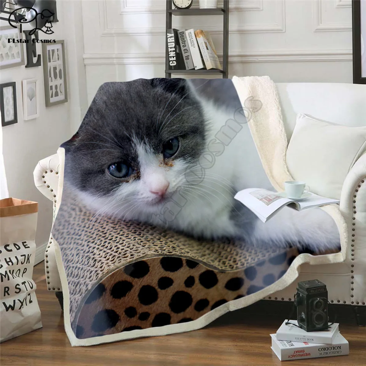 Cute cat pattern Fleece Blanket 3D full printed Wearable Blanket Adults/kids Fleece Blanket drop shippng style -2 
Cute cat pattern Fleece Blanket 3D full printed Wearable Blanket Adults/kids Fleece Blanket drop shippng style -2