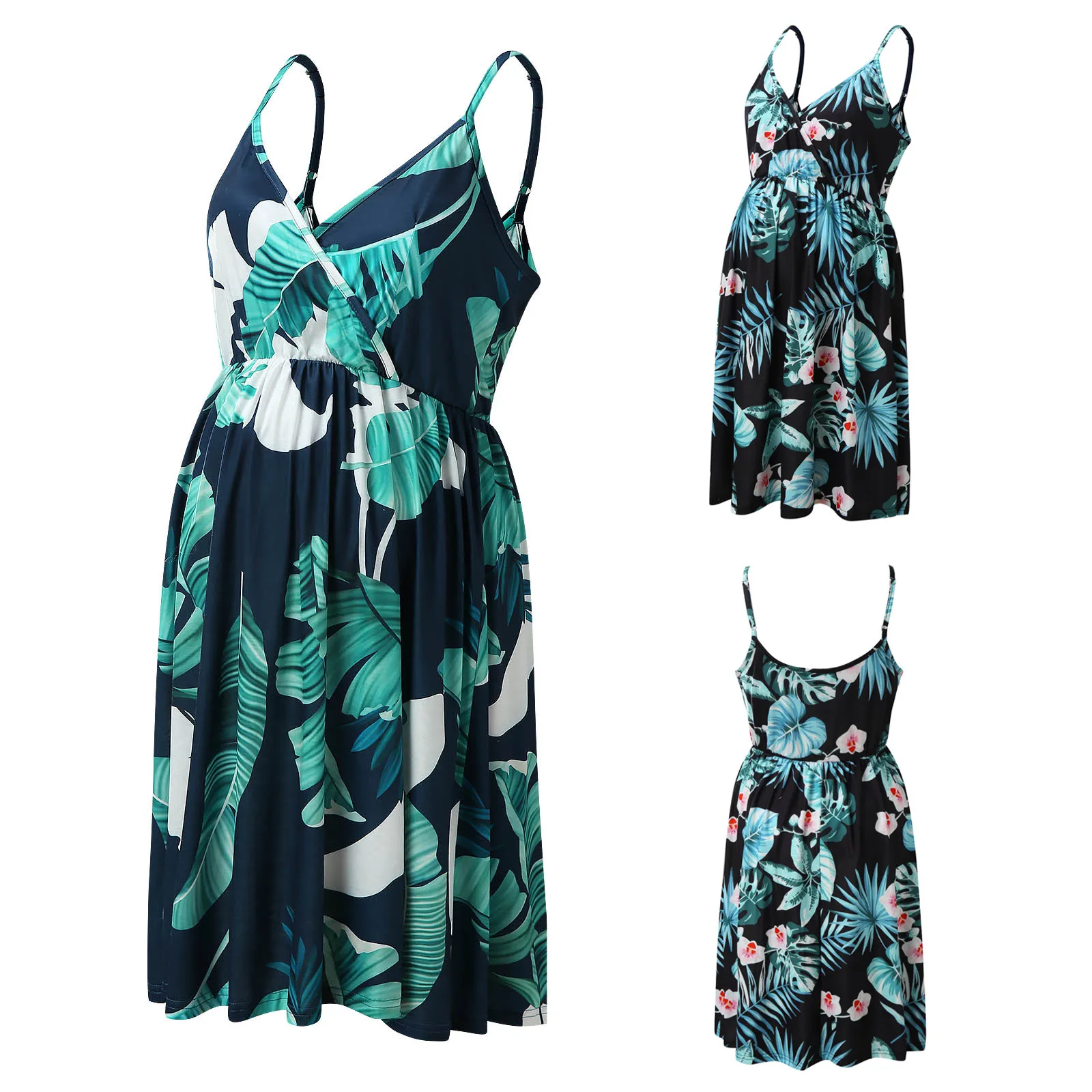 Women Floral Print Maternity Daily Sleeveless Midi Dress Floral Print Maternity Daily Sleeveless Midi Dress Or Baby Shower Robe
Women Floral Print Maternity Daily Sleeveless Midi Dress Floral Print Maternity Daily Sleeveless Midi Dress Or Baby Shower Robe