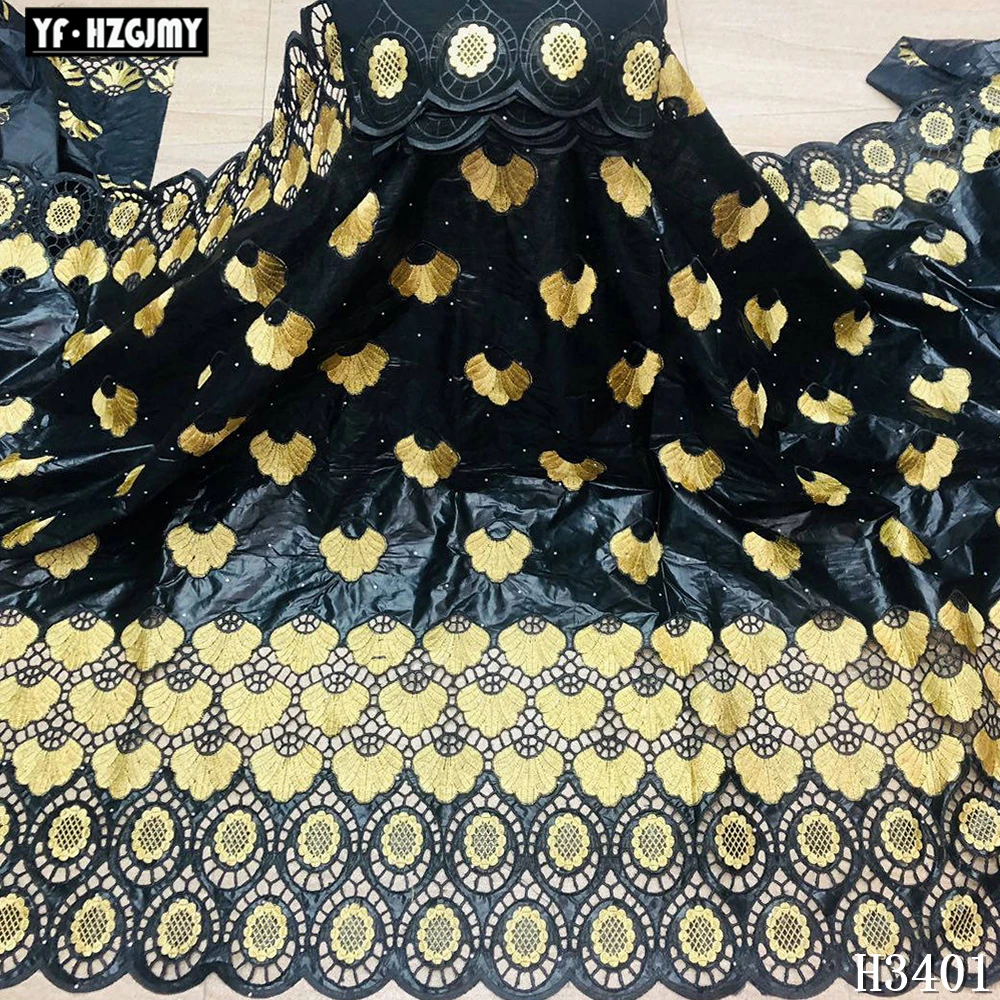 YF HZGJMY African bazin riche fabric african lace fabric wedding 5+2yards black nigerian lace fabric for dress bazin brode H3401
YF HZGJMY African bazin riche fabric african lace fabric wedding 5+2yards black nigerian lace fabric for dress bazin brode H3401
