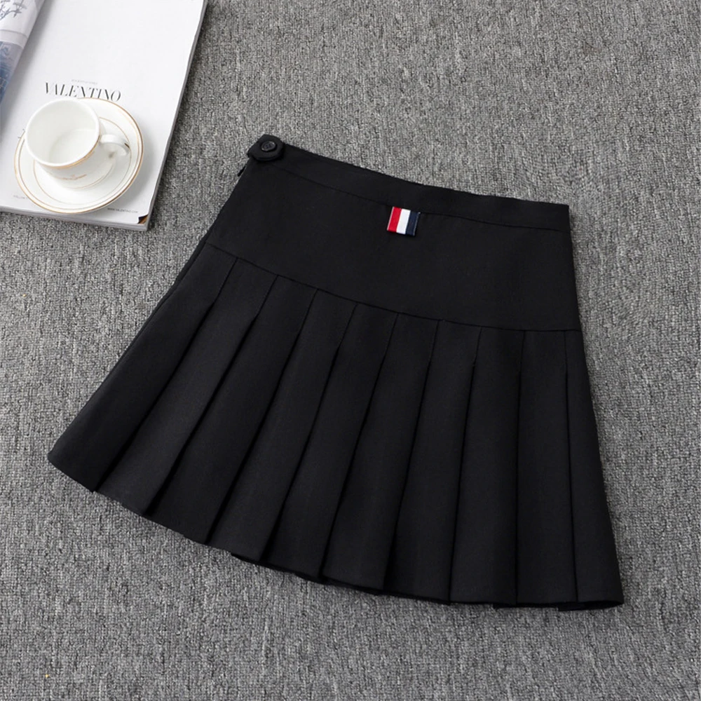 Japan Harajuku Black White Pleated Skirt WF0260 Summer Solid Sailor Womens Mini Skirts High Waist Ladies Girls Short Skirt
Japan Harajuku Black White Pleated Skirt WF0260 Summer Solid Sailor Womens Mini Skirts High Waist Ladies Girls Short Skirt