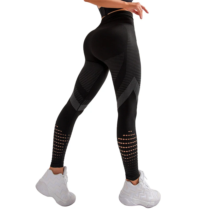 CHRLEISURE Hollow Out Leggings Women High Waist Seamless Patchwork Fitness Pants Women Push Up Breathable Skinny Gym Leggings
CHRLEISURE Hollow Out Leggings Women High Waist Seamless Patchwork Fitness Pants Women Push Up Breathable Skinny Gym Leggings