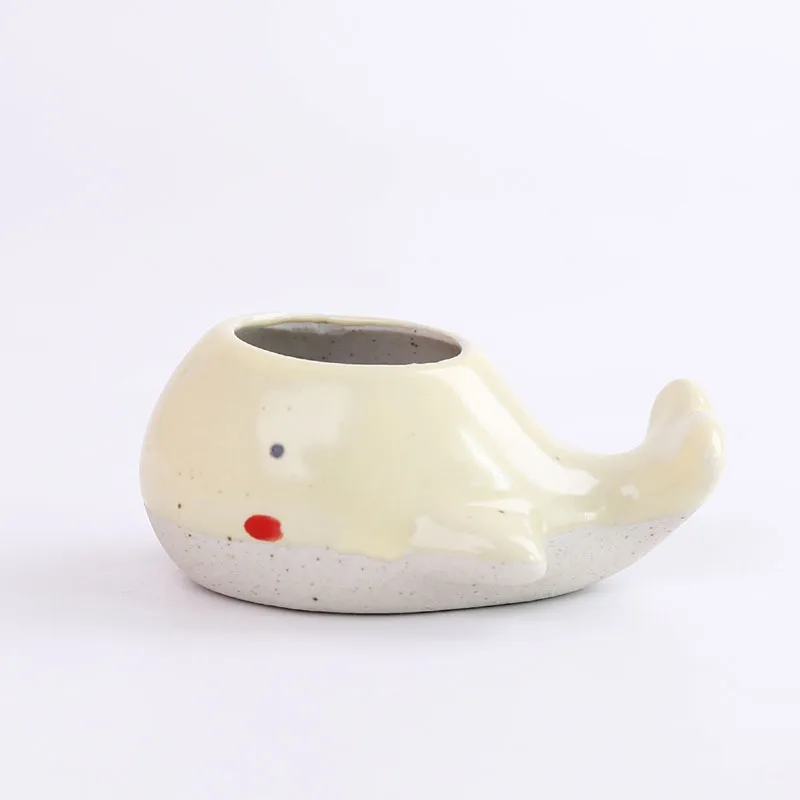 Cartoon Whale Flowerpot Succulent Planter Pots Animal Craft Desktop Cactus Flower Pot Fairy Garden Decor Pots For Plants
Cartoon Whale Flowerpot Succulent Planter Pots Animal Craft Desktop Cactus Flower Pot Fairy Garden Decor Pots For Plants
