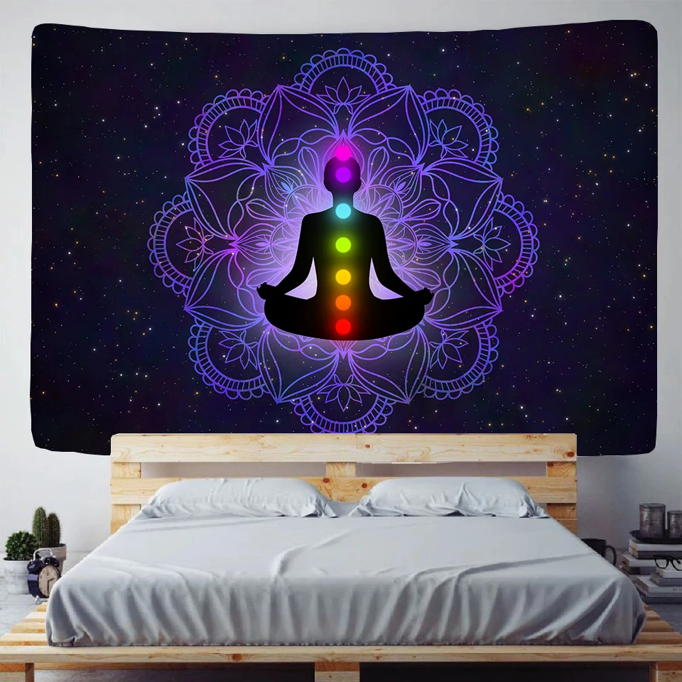 Meditation Chakra Pattern Tapestry Wall Hanging Mandala Tapestries Wall Hanging Cloth Psychedelic Yoga Wall Decor
Meditation Chakra Pattern Tapestry Wall Hanging Mandala Tapestries Wall Hanging Cloth Psychedelic Yoga Wall Decor