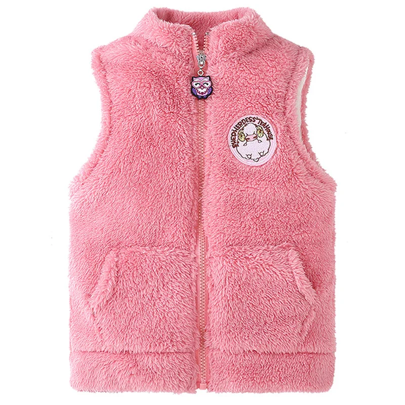 Children Fleece Sleeveless Coat Princess Girls Double Velvet Vest Jackets Baby Teenageers Thick Thermal Outerwear Parka Liner
Children Fleece Sleeveless Coat Princess Girls Double Velvet Vest Jackets Baby Teenageers Thick Thermal Outerwear Parka Liner