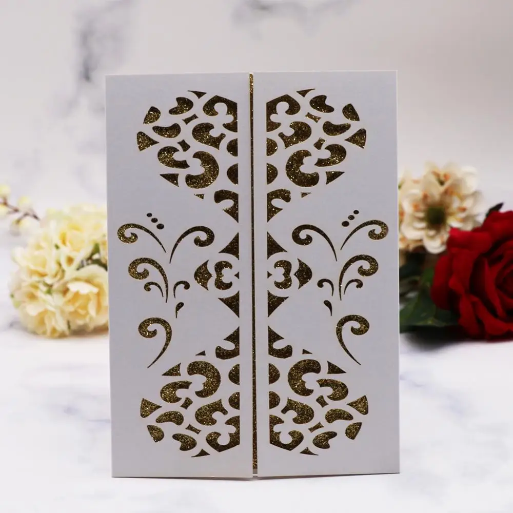 30Pcs/Lot Luxury Style Wedding Cards Laser Cut Wedding Invitations Greeting Gift Card Elegant Party Decoration
30Pcs/Lot Luxury Style Wedding Cards Laser Cut Wedding Invitations Greeting Gift Card Elegant Party Decoration