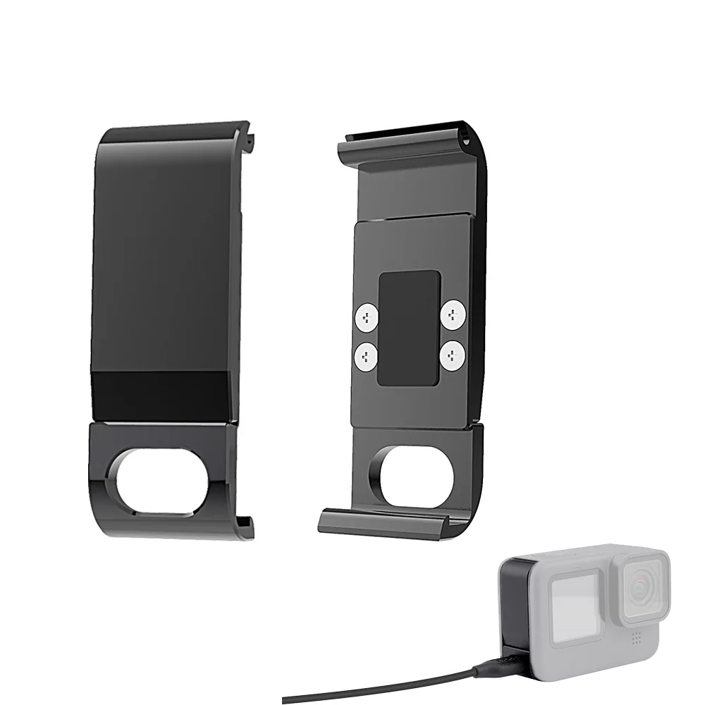 Battery Cover Case for Gopro Hero 9 10 Action Camera CNC Aluminum Alloy Accessory Charging Interface Adaptor Plate for Battery
Battery Cover Case for Gopro Hero 9 10 Action Camera CNC Aluminum Alloy Accessory Charging Interface Adaptor Plate for Battery