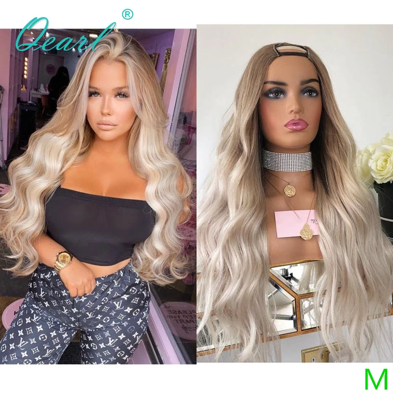 Light Ash Blonde Wigs Ombre Brown 60# Wigs for Women 2x4 U Part Wig Human Hair Wig Malaysian Wavy Remy Hair 150% Glueless Qearl
Light Ash Blonde Wigs Ombre Brown 60# Wigs for Women 2x4 U Part Wig Human Hair Wig Malaysian Wavy Remy Hair 150% Glueless Qearl