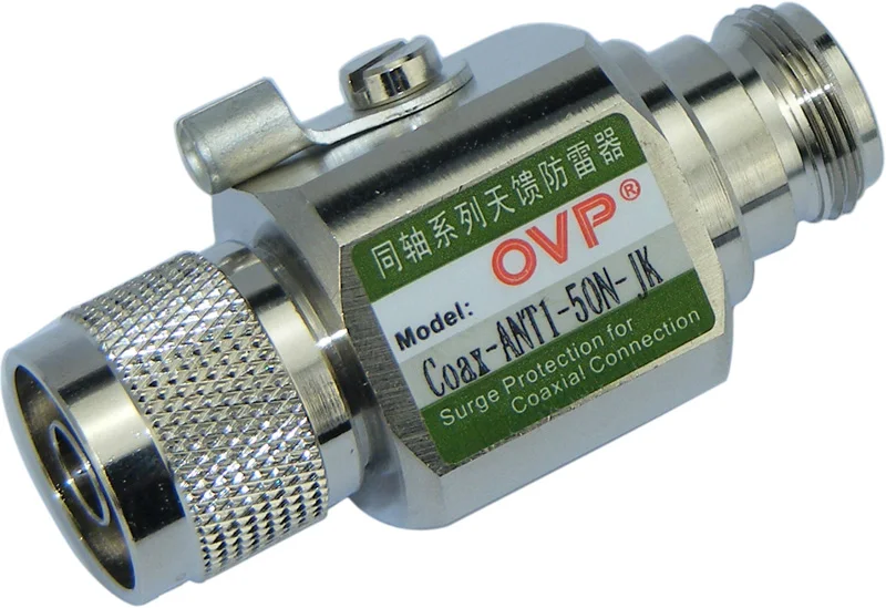 N Type Antenna Feeder Lightning Arrester Intercom Relay Lightning Protector 0-3G Antenna Signal Lightning Protector
N Type Antenna Feeder Lightning Arrester Intercom Relay Lightning Protector 0-3G Antenna Signal Lightning Protector
