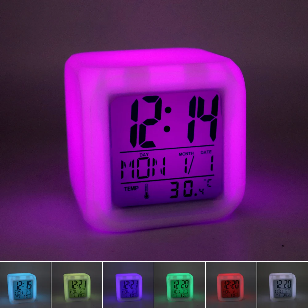 Светящиеся цифровые часы-будильник Ночной светильник квадратный Прямоугольник светодиодный настольная лампа Дети Спальня украшение стол...
Светящиеся цифровые часы-будильник Ночной светильник квадратный Прямоугольник светодиодный настольная лампа Дети Спальня украшение стол...