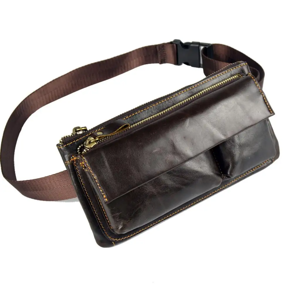 Men Oil Wax Leather Cowhide Vintage Travel Riding Motorcycle Hip Bum Belt Pouch Fanny Pack Waist Purse Clutch Bag
Men Oil Wax Leather Cowhide Vintage Travel Riding Motorcycle Hip Bum Belt Pouch Fanny Pack Waist Purse Clutch Bag