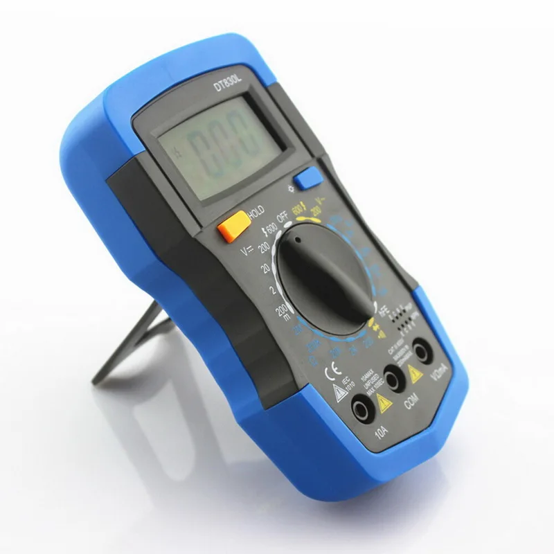 DT830L/DT890D/DT820B/DT700B/DT3266L Portable Multimeter AC/DC Ammeter Resistance Tester Multitester Current Tester Luminous
DT830L/DT890D/DT820B/DT700B/DT3266L Portable Multimeter AC/DC Ammeter Resistance Tester Multitester Current Tester Luminous