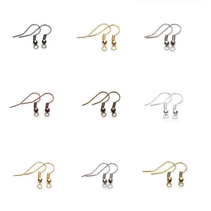 100pcs/lot 17x20mm DIY Earring Findings Earring Hooks Wires Findings Iron Metal Ear Hook Clasp Fit DIY Jewelry Earring Making
100pcs/lot 17x20mm DIY Earring Findings Earring Hooks Wires Findings Iron Metal Ear Hook Clasp Fit DIY Jewelry Earring Making