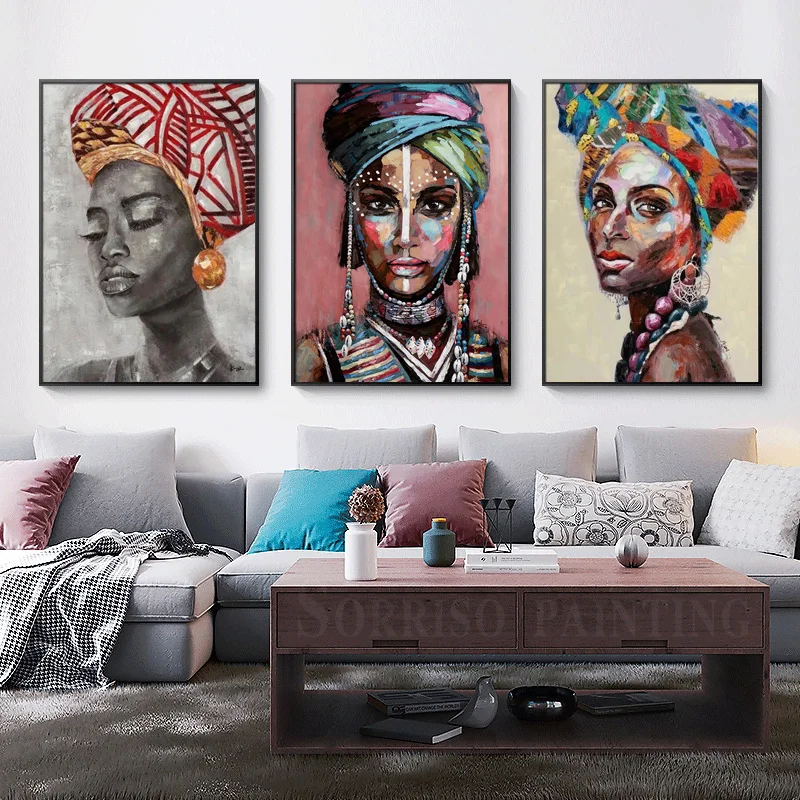 Painted African Black Women Oil Canvas Painting Graffiti Wall Art Posters And Prints Nordic Pictures For Living Room Home Decor
Painted African Black Women Oil Canvas Painting Graffiti Wall Art Posters And Prints Nordic Pictures For Living Room Home Decor