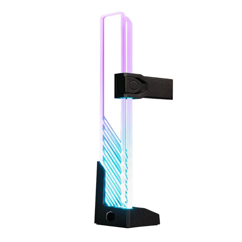 Magnetic Support Frame ARGB Sync jack Cooler Master Dazzling Crystal Graphics Card Bracket Tempered Glass HXBE
Magnetic Support Frame ARGB Sync jack Cooler Master Dazzling Crystal Graphics Card Bracket Tempered Glass HXBE